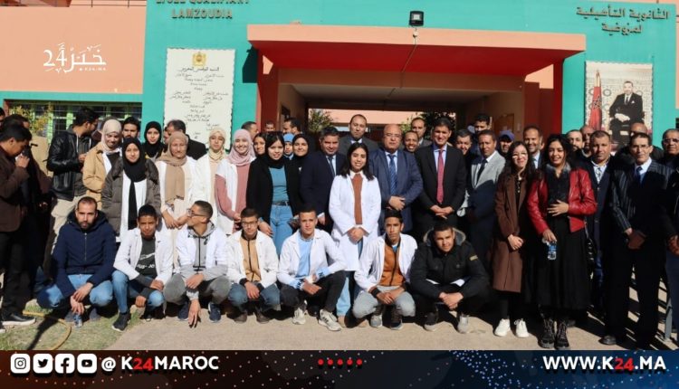 تفعيل اللغة الإنجليزية بهذه المؤسسة التعليمية بشيشاوة