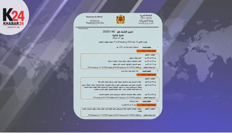 نشرة إنذارية برتقالية