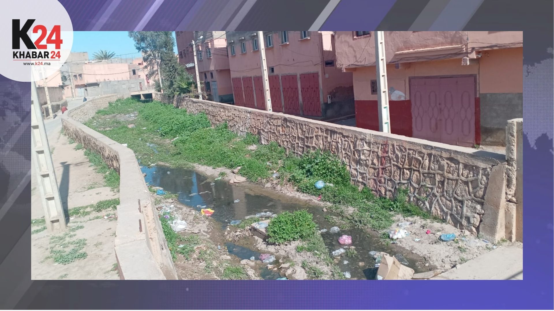 واد بوشان بابن جرير على شفير كارثة بيئية.. جمعية بيئية تدق ناقوس الخطر ...