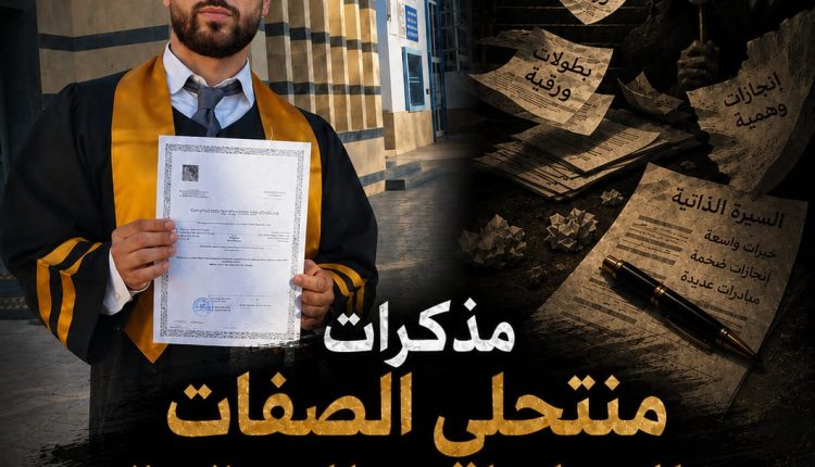 مذكرات منتحلي الصفات والبطولات الورقية (الحلقة الأولى)