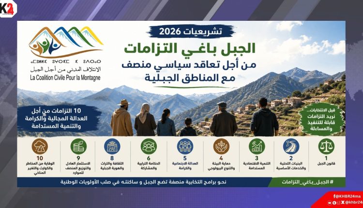 الائتلاف المدني من أجل الجبل يعلن حملة وطنية لمساءلة الأحزاب حول قضايا الجبل