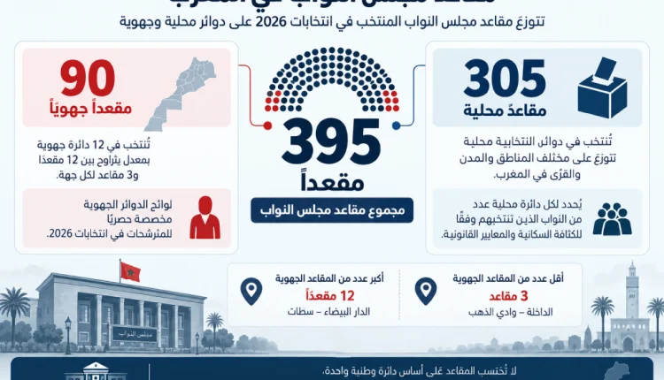 الانتخابات التشريعية 2026.. كيف توزعت 395 مقعداً بين الأحزاب؟